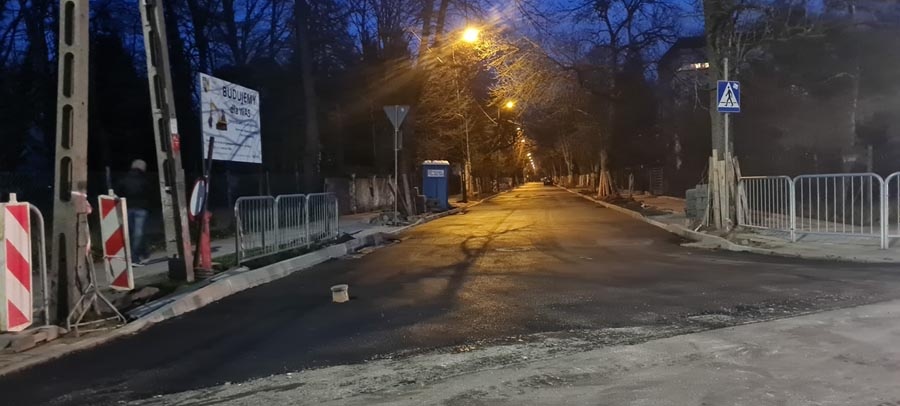 Ulice Literacka i Żabie Oczko prawie gotowe - foto: Facebook/Burmistrz Piotr Remiszewski