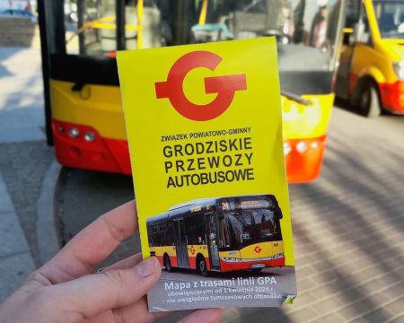 Ulotki ze szczegółami kursowania GPA udostępnione dla pasażerów - Grodzisk News