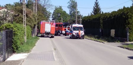 Interwencja strażaków w Chylicach-Kolonii - Grodzisk News